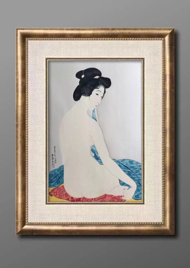 《浴後裸女》