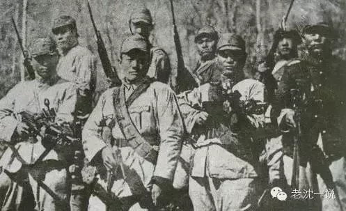 東北抗日聯軍第一路的軍警衛旅官兵