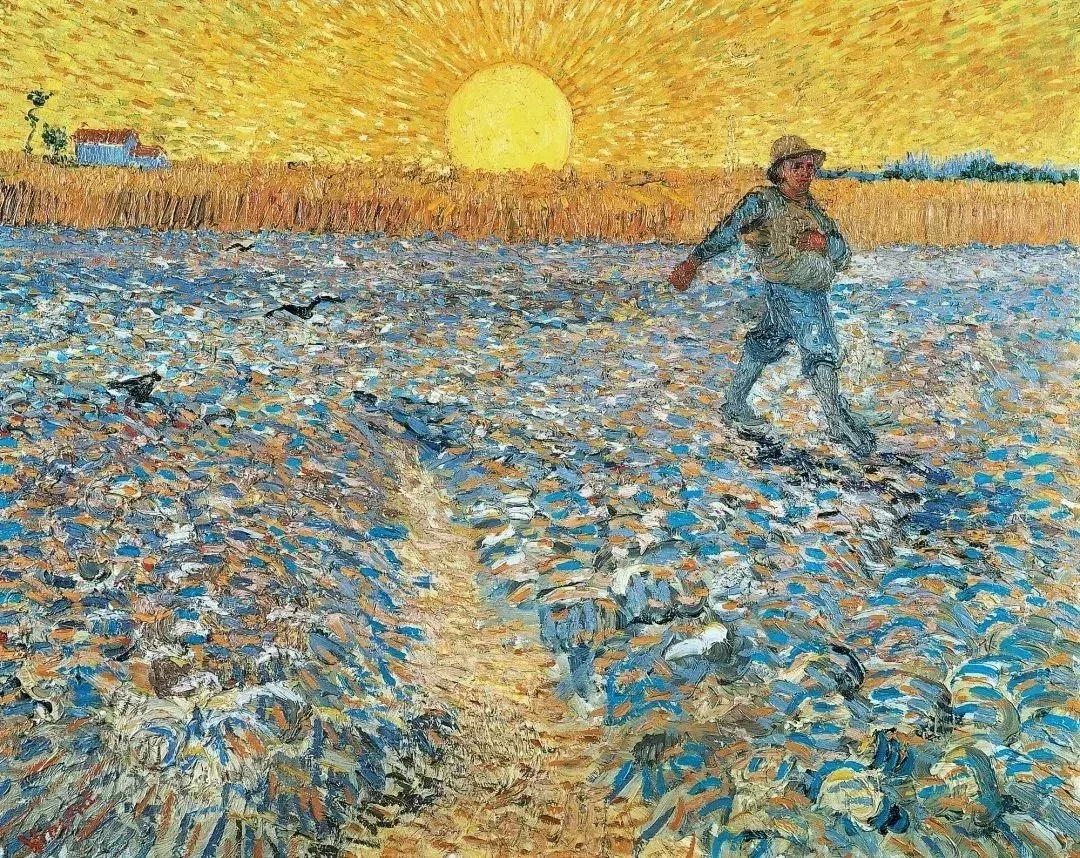 《播種者》,1888.梵高Kroller-Muller Museum,the Netherlands