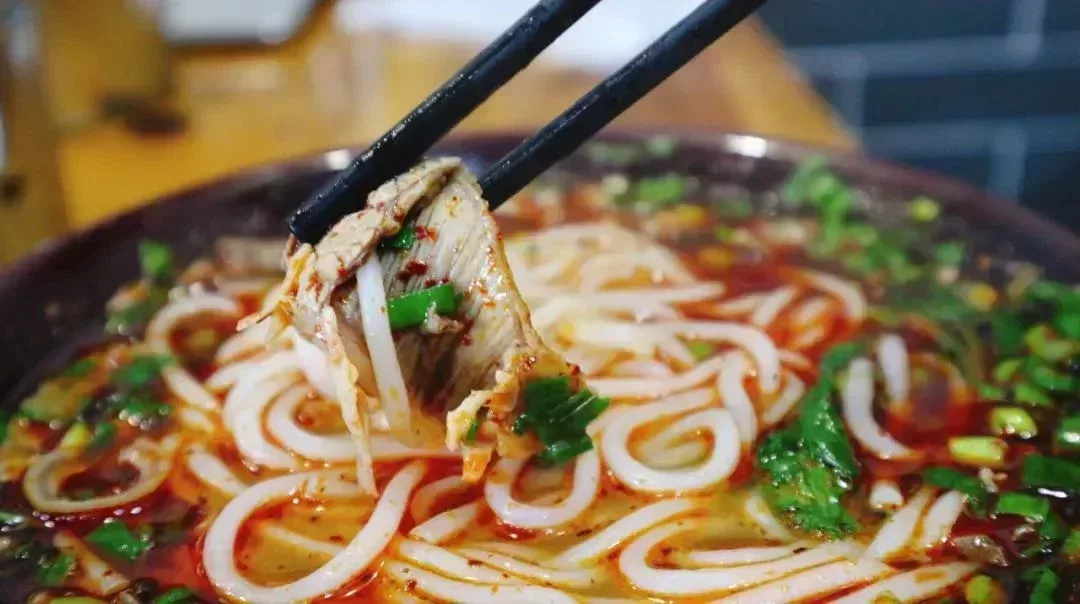 遵義羊肉粉的名氣早在清代中葉就名揚遐邇