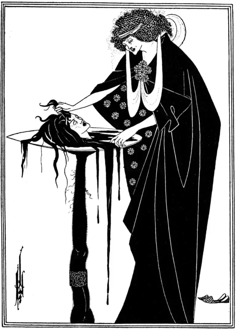 The Dancers Reward ,1893.畢亞茲萊,插畫