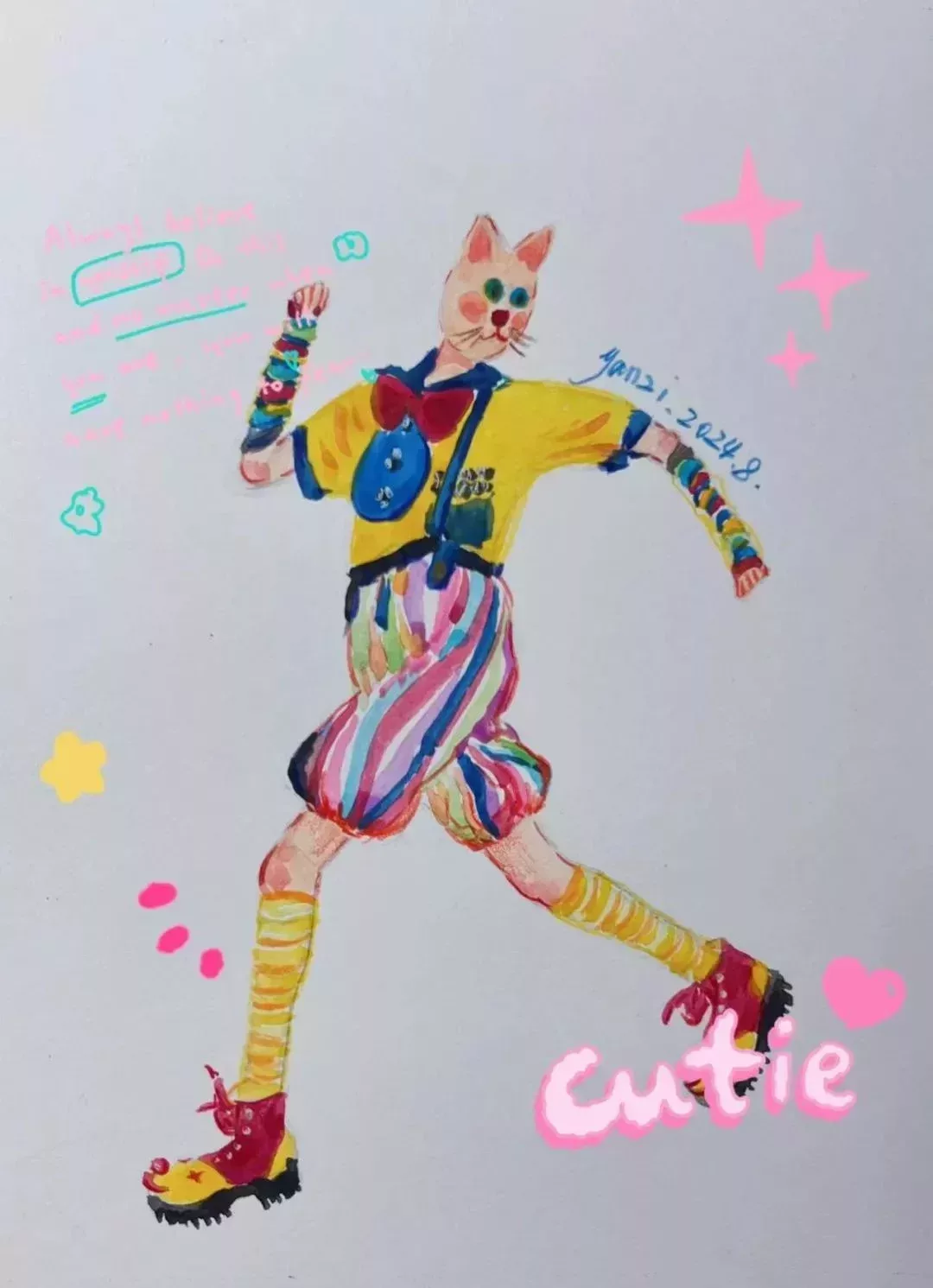 慾望的顏色·煙子畫作