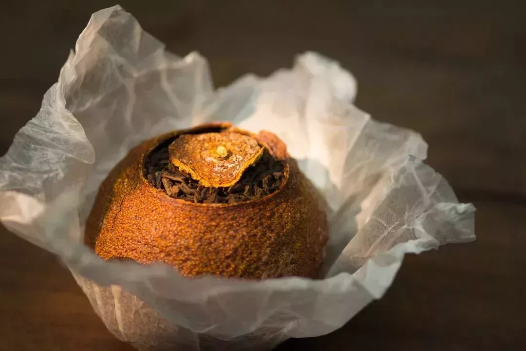 大紅柑普洱茶
