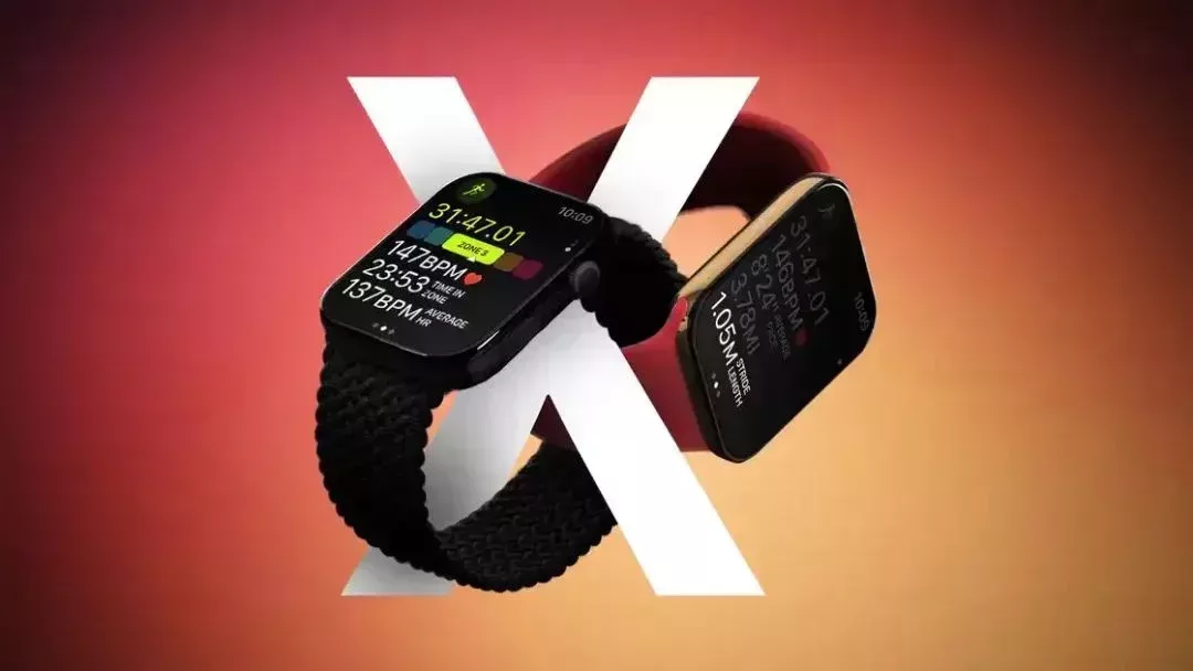 Apple Watch Series X 渲染圖(圖源 MacRumors)