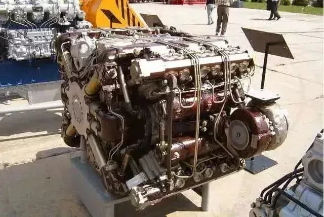 ▲A-85柴油發動機,由車裏雅賓斯克設計局設計