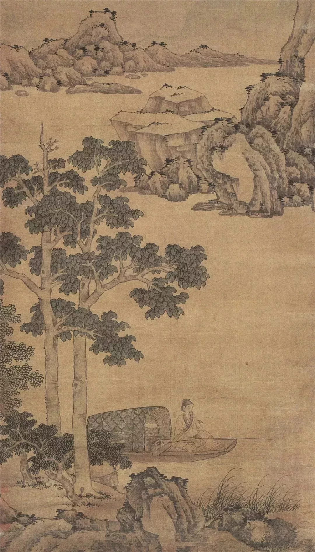 沈周 桐蔭樂志圖 安徽省博物館藏