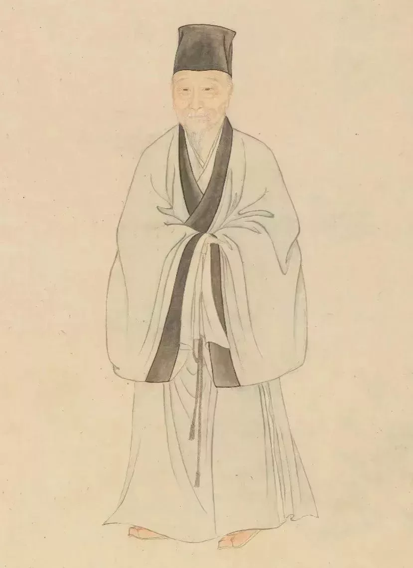 沈周自畫像 上海博物館藏