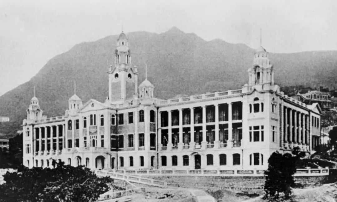 ◇ 圖爲1911年的香港大學