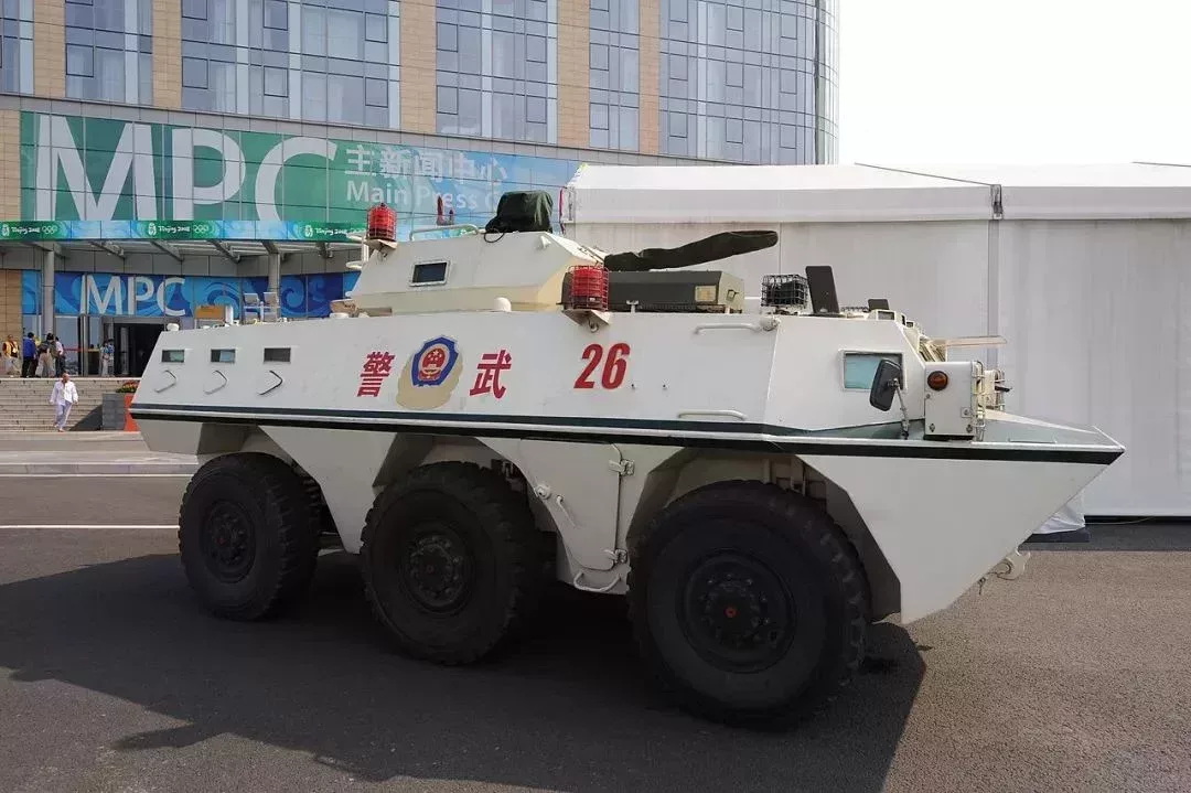 ▲WJ-03輪式防暴車