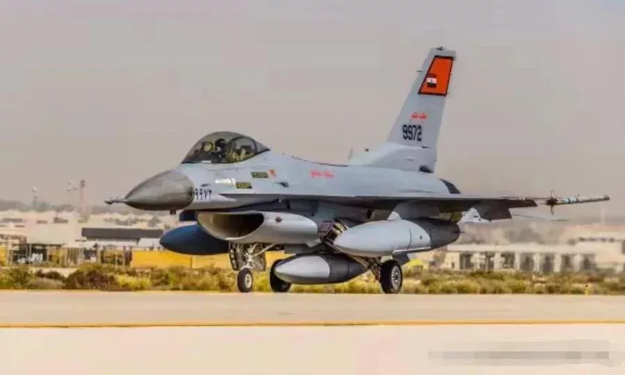◇ 圖爲埃及空軍F-16