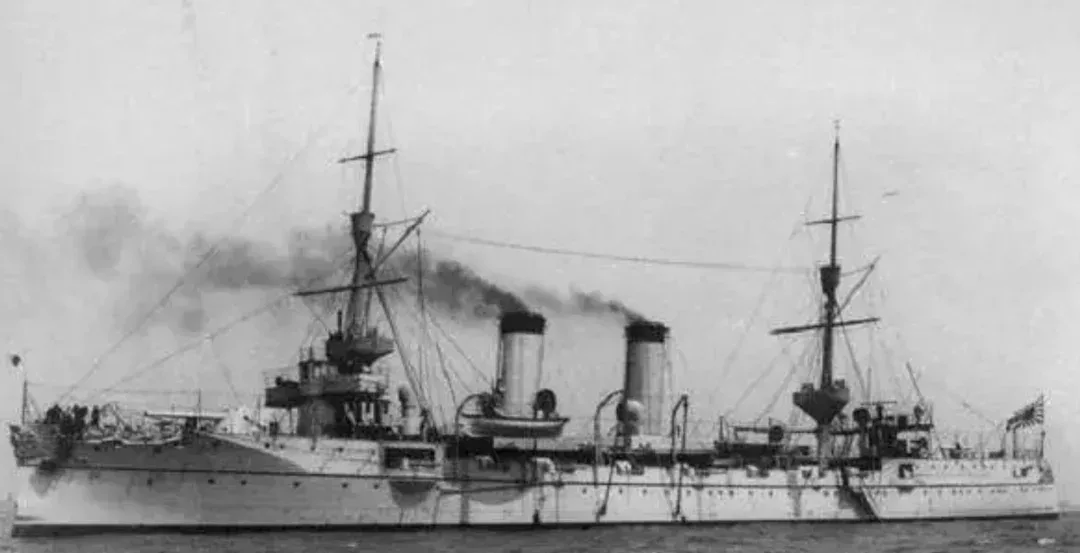 ◇ 圖爲日本向美國購買的“千歲”級巡洋艦