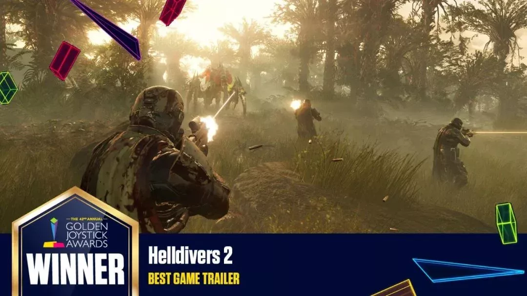 年度最佳主機遊戲: 《絕地潛兵2》 (Helldivers 2)