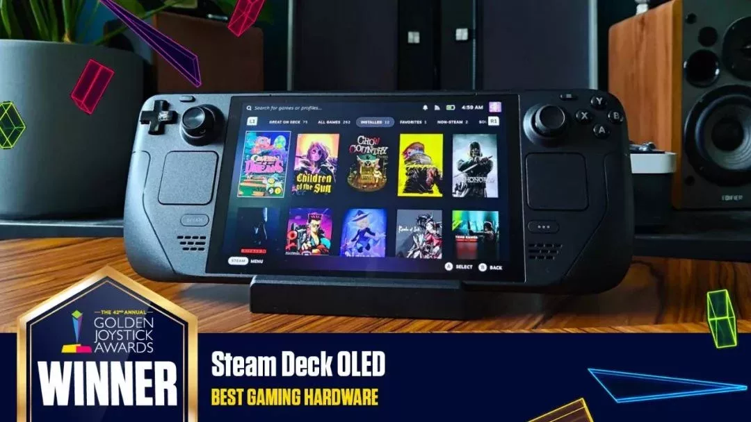 最佳遊戲硬件: Steam Deck OLED