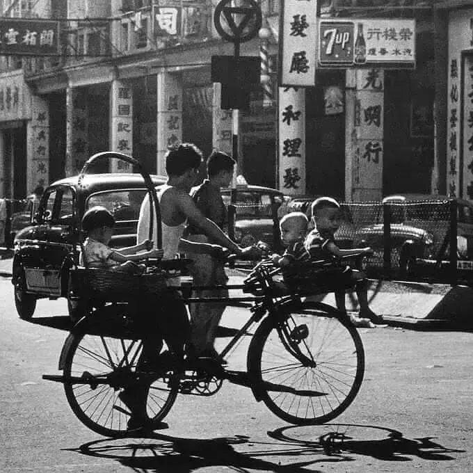 私家車,灣仔,1964年。