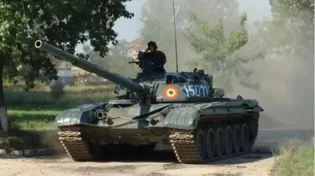 ▲安哥拉陸軍的T-72M1主戰坦克