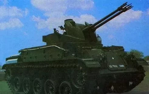 ▲M42自行高炮