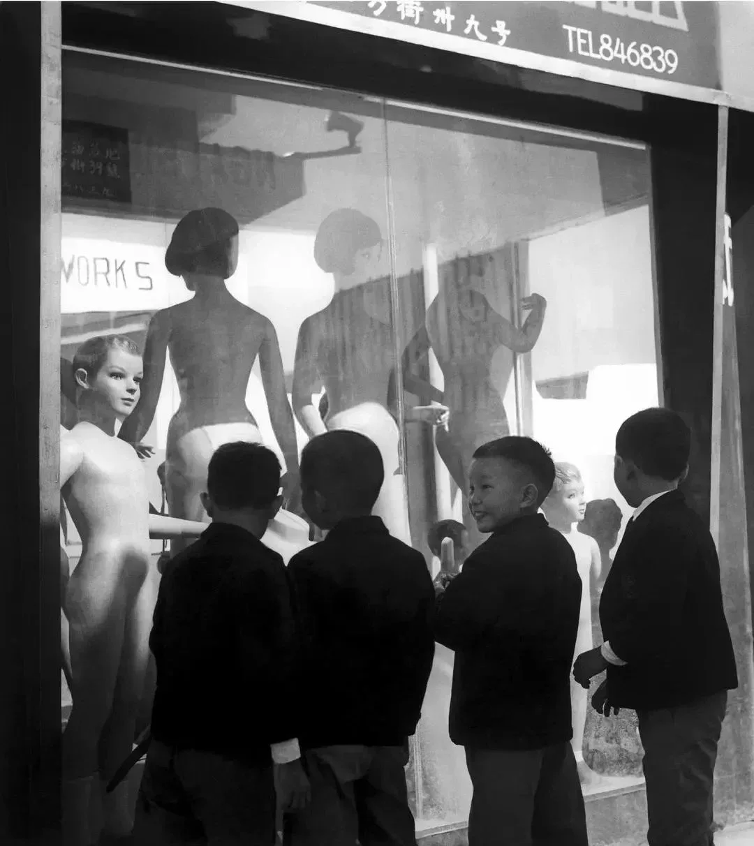 櫥窗,1970年。