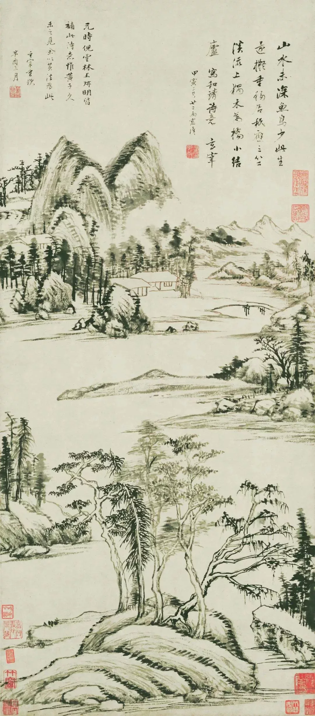 董其昌 明 林和靖詩意圖 故宮博物院藏