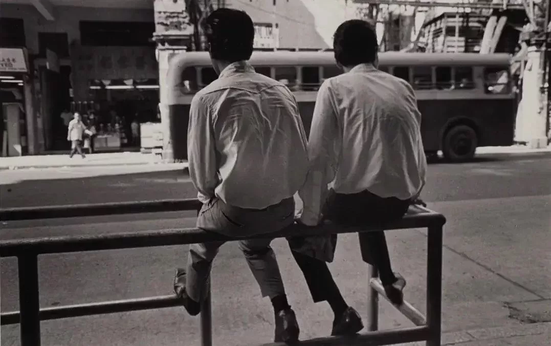 兩個飛哥,灣仔,1961年。