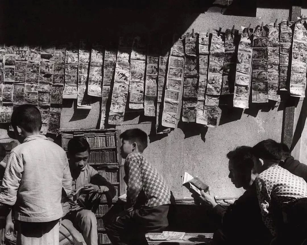 租書檔,灣仔,1961年。