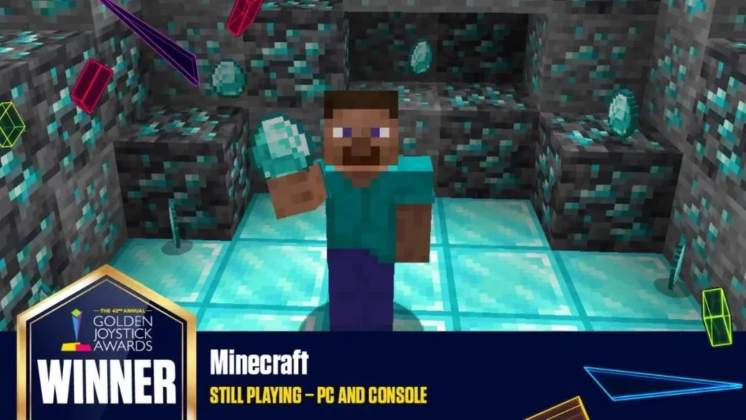最佳持續遊戲(主機&PC): 《我的世界》(Minecraft)