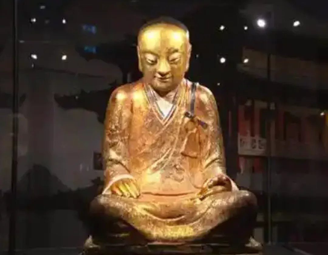◇ 圖爲北宋章公祖師肉身