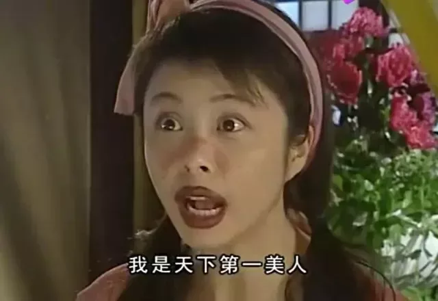 《福星高照豬八戒》裏,楊若兮又一人分飾兩角