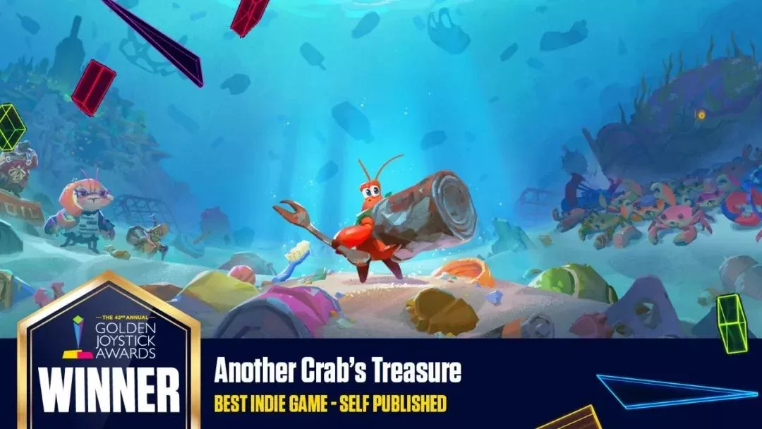 最佳獨立遊戲(自發行): 《蟹蟹尋寶奇遇》 (Another Crab’s Treasure)