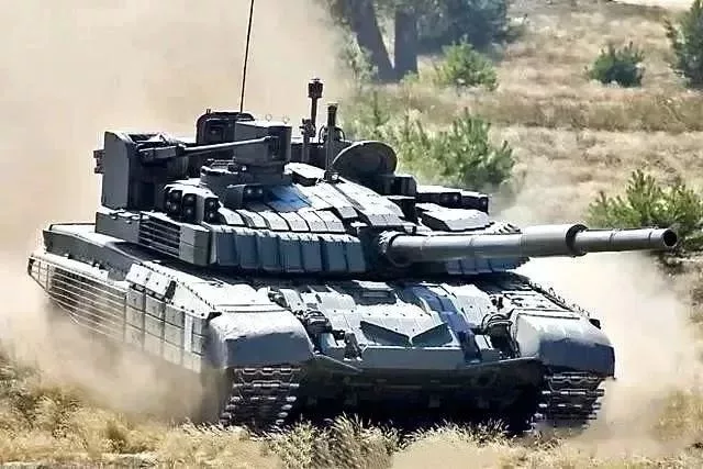 ▲T-72M2原型車
